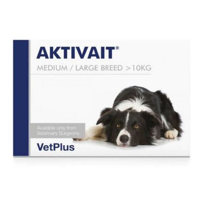 AKTIVAIT für Hunde >10 kg (Medium & Large) - 60 capsules - MyStetho Veterinary