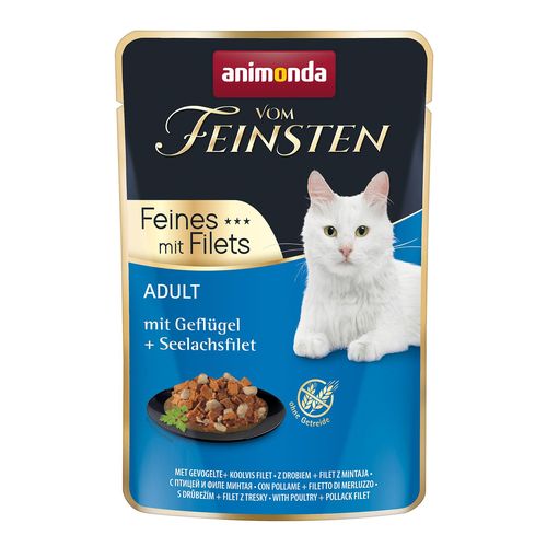 Animonda Vom Feinsten Volaille & filet de colin, 85g - MyStetho Veterinary