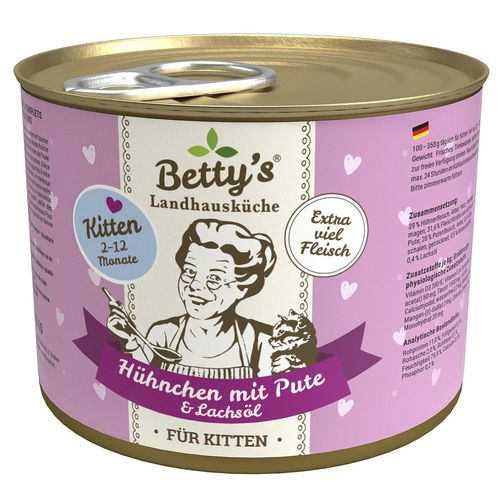 Betty's Landhausküche Poulet & dinde 200g - MyStetho Veterinary