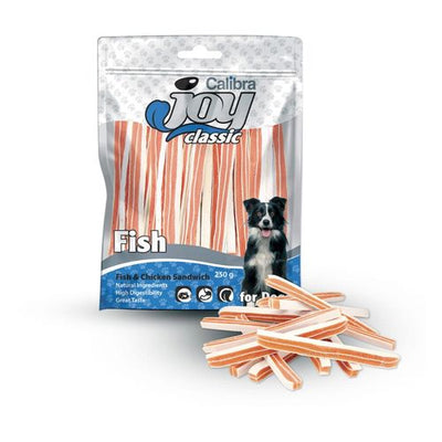 Calibra Joy Dog Fish & Chicken Sandwich 250g - MyStetho Veterinary