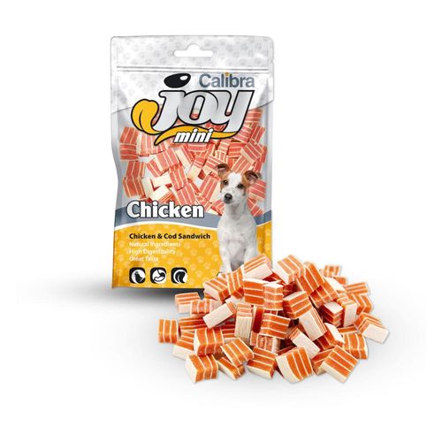 Calibra Joy Dog Mini Chicken & Cod Sandwich 70g - MyStetho Veterinary