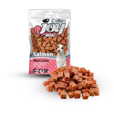 Calibra Joy Dog Mini Salmon Cube 70g - MyStetho Veterinary