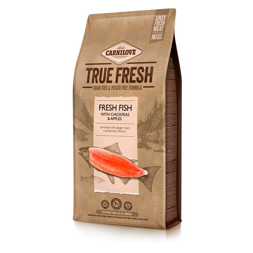 Carnilove Canine Adulte True Fresh - Poisson frais 11,4kg - MyStetho Veterinary
