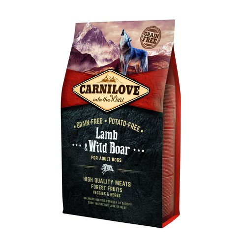 Carnilove Dog Adulte - Agneau & Sanglier 4kg - MyStetho Veterinary