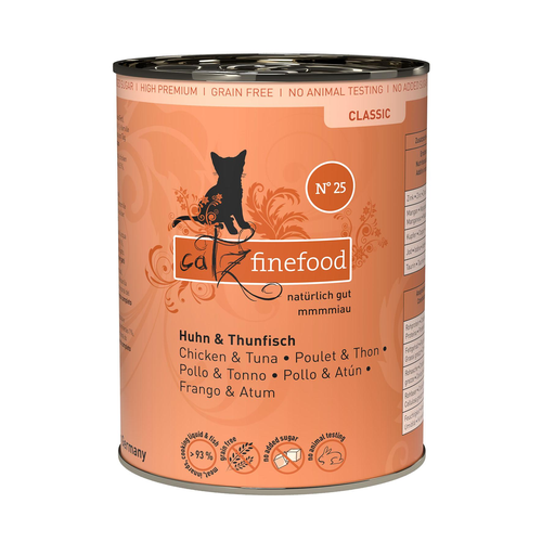 Catz Finefood No. 25 avec poulet & thon, 400g - MyStetho Veterinary