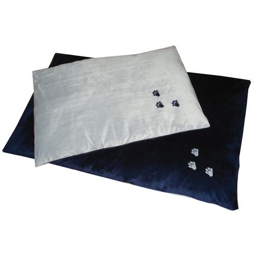 swisspet Soft Duvet M, blau/grau 70x100cm, mit Pfotenmotiv - MyStetho Veterinary