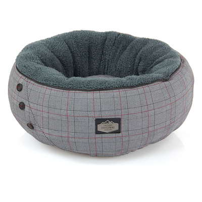 swisspet Hunde-&Katzendonut Stranger 50x50x19cm grau - MyStetho Veterinary