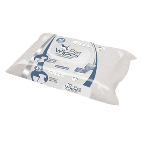 Gill's lingettes nettoyantes neutre 40 Stück - MyStetho Veterinary