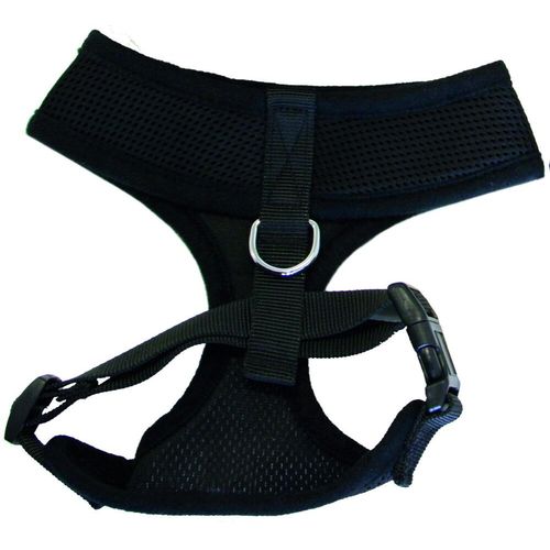 Harnais souples pour chiens noir XL 60-81 cm - MyStetho Veterinary