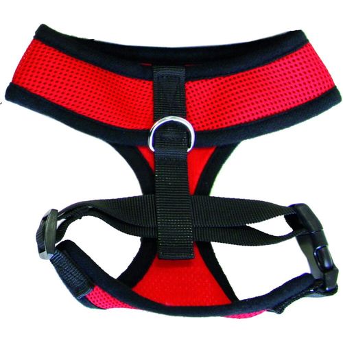 Harnais souples pour chiens rouge S 31 - 46 cm - MyStetho Veterinary