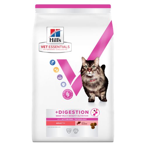 Hill's Vet Essentials MULTI-BENEFIT + Digestion Adult 1+ Lachs 6.5 kg - MyStetho Veterinary