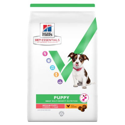 Hill's Vet Essentials MULTI-BENEFIT Puppy Medium Huhn 8 kg - MyStetho Veterinary