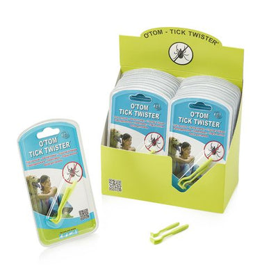 O'TOM crochet à tiques vert display à 24 Pack - MyStetho Veterinary