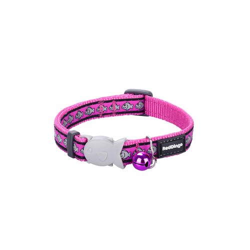 RedDingo RougeDingo Cat Collier poisson fuchsia XS - MyStetho Veterinary