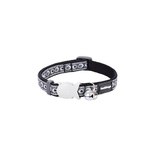 RedDingo RougeDingo Collier pour chat Cosmos Noir - XS - MyStetho Veterinary