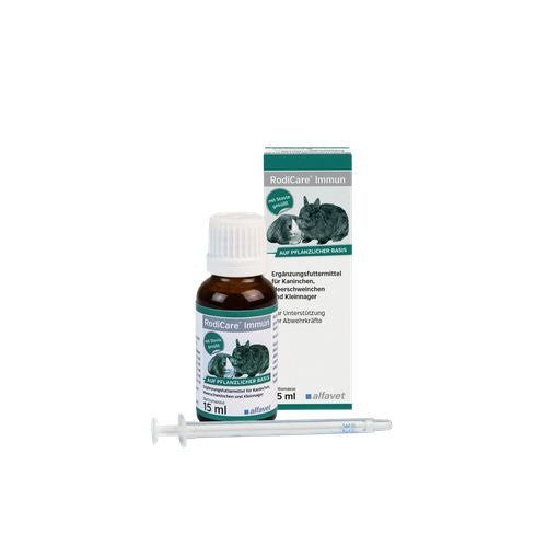 RodiCare Immun - 15ml Flacon en verre avec seringues doseuses - MyStetho Veterinary
