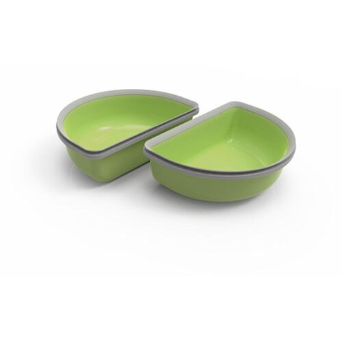 Sets de demi-gamelles pour SureFeed vert 2 Stück - MyStetho Veterinary