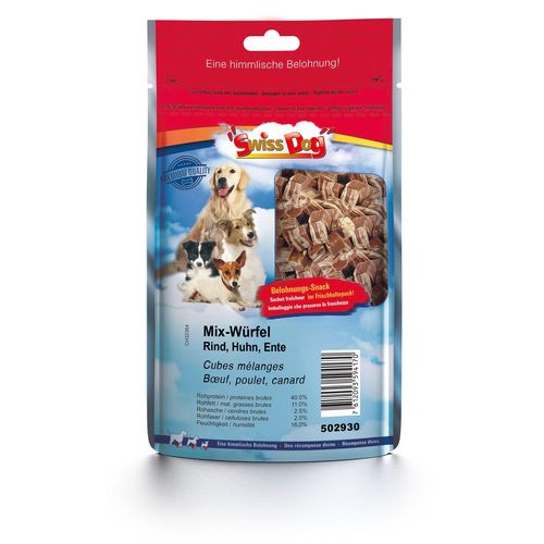 SwissDog cubes mélange - MyStetho Veterinary