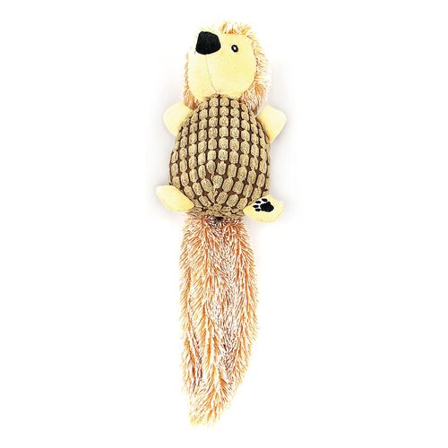 Swisspet Beeless hérisson en peluche, brun clair, sans couineur - MyStetho Veterinary