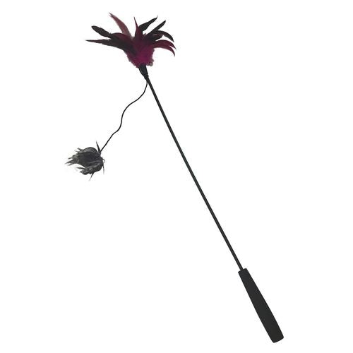 Swisspet Canne à pêche Vio avec plumes , L: 110cm - MyStetho Veterinary
