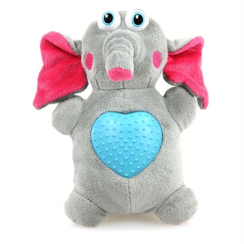 Swisspet eléphant en peluche Hearties, 19cm - MyStetho Veterinary