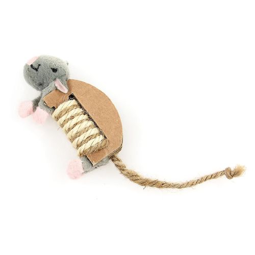 Swisspet Souris, grise, 9.5cm - MyStetho Veterinary