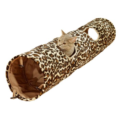 Swisspet tunnel froufrou à motif léopard, grand - MyStetho Veterinary