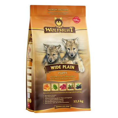 Wolfblut Puppy Wide Plain - cheval avec patate douce 12.5kg - MyStetho Veterinary