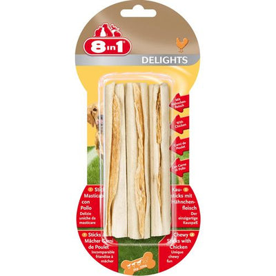 8in1 Delights Chicken sticks - MyStetho Veterinary