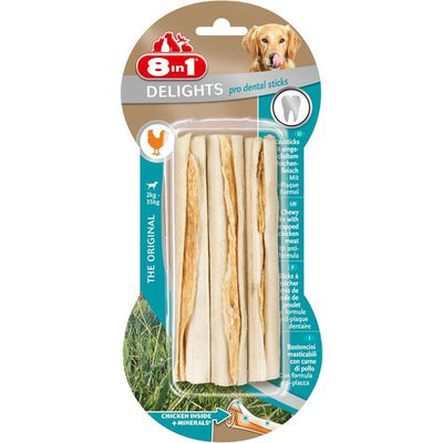 8in1 Delights Pro Dental sticks - MyStetho Veterinary