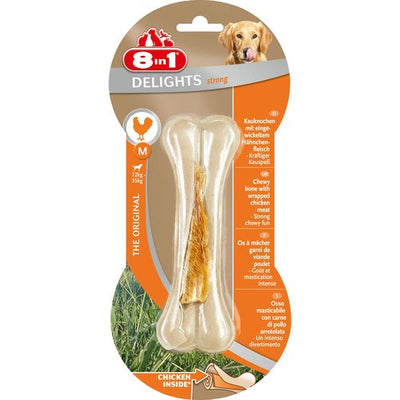 8in1 Delights Strong os à mâcher - MyStetho Veterinary