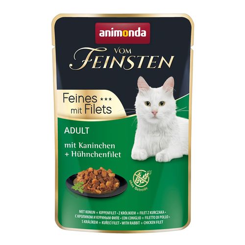 Animonda Vom Feinsten Lapin & filet de poulet, 85g - MyStetho Veterinary