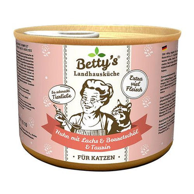 Betty&#039;s Landhausküche Betty´s Landhausküche poulet & saumon 200g - MyStetho Veterinary