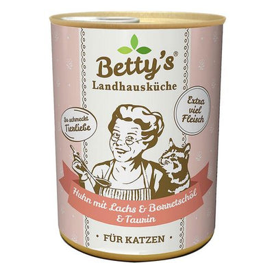 Betty&#039;s Landhausküche Betty´s Landhausküche poulet & saumon 400g - MyStetho Veterinary