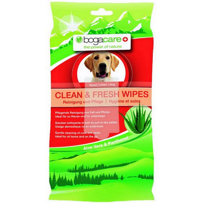 bogacare Lingettes Clean & Fresh pour chiens 15 Stk - MyStetho Veterinary