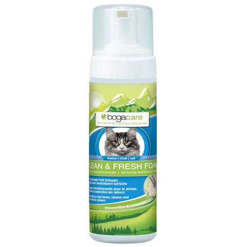bogacare Mousse Clean & Fresh pour chats 150ml - MyStetho Veterinary
