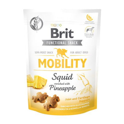 Brit Functional Snack Mobilty Squid - Calamar + Ananas 150g - MyStetho Veterinary