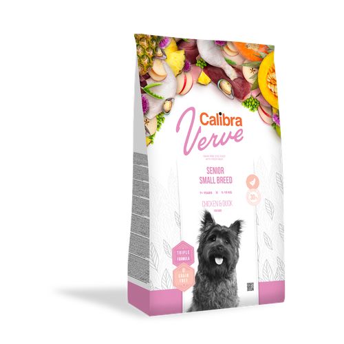 Calibra Superpremium Verve Canine Senior Small poulet & canard 1.2 kg - MyStetho Veterinary