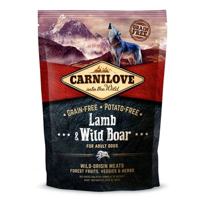 Carnilove Dog Adulte - Agneau & Sanglier 1,5kg - MyStetho Veterinary