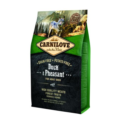Carnilove Dog Adulte - Canard & Faisan 4kg - MyStetho Veterinary