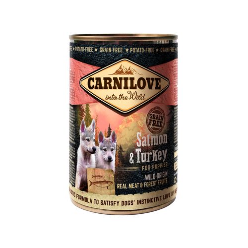 Carnilove Dog Chiot - Saumon & Dinde 400g - MyStetho Veterinary