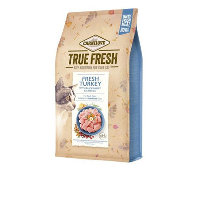 Carnilove Feline Adulte True Fresh - Dinde frais 4,8kg - MyStetho Veterinary