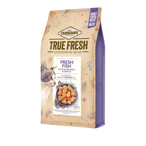Carnilove Feline Adulte True Fresh - Poisson frais 1,8kg - MyStetho Veterinary