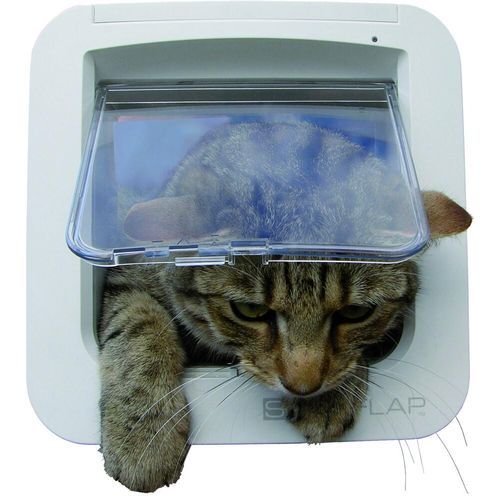 Chatière à puce électronique blanc 1 Stück - MyStetho Veterinary