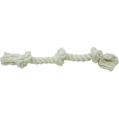 Corde à noeuds blanche 27 cm/140 G - MyStetho Veterinary