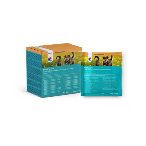 Covetrus NutriCareVet Oral rehydration sachets pour chien et chat 30g - MyStetho Veterinary
