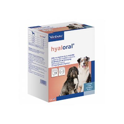 Hyaloral 120 comprimés à mâcher pour chiens - MyStetho Veterinary