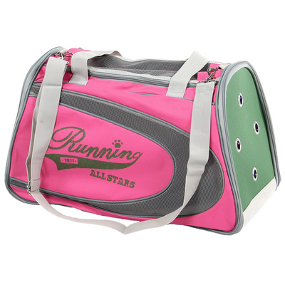 Hund- & Katzen-Tragtasche Allstars pink 50x32x22cm pink, swisspet - MyStetho Veterinary