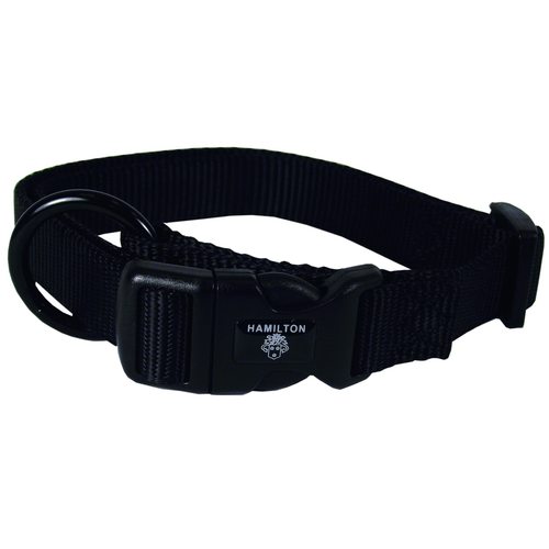 Collier pour chiens noir 1.5 x 30-45 cm - MyStetho Veterinary