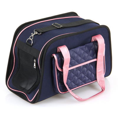 Hund- & Katzen-Tragtasche Salemo 45x18x30cm blau, swisspet - MyStetho Veterinary